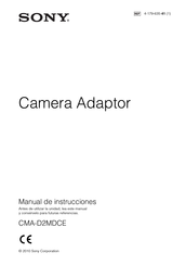 Sony CMA-D2MDCE Manual De Instrucciones