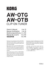 Korg AW-OTG Manual De Usuario