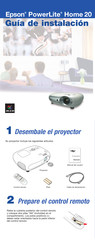 Epson PowerLite Home 20 Guia De Instalacion