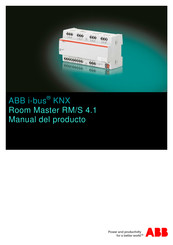 ABB i-bus Room Master RM/S 4.1 Manual Del Producto