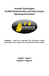 Armada Technologies Pro300 Instrucciones De Operación