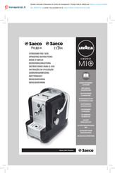 Saeco LAVAZZA MIO RI9575/31 Instrucciones Para El Uso