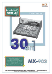 CEBEK MX-903 Manual Del Usaurio