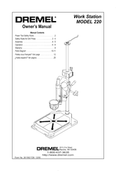 Dremel Work Station 220 Manual De Usuario