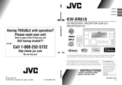 JVC KW-XR610 Manual De Instrucciones