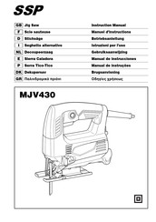 SSP MJV430 Manual De Instrucciones