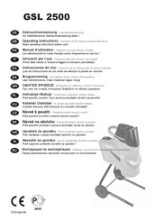 IKRA GSL 2500 Instrucciones De Uso