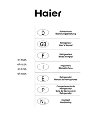 Haier HR-186A Manual De Instrucciones