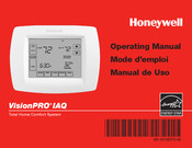 Honeywell VisionPRO IAQ Manual De Uso