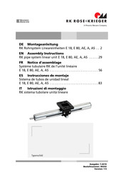 RK Rose+Krieger AE Instrucciones De Montaje