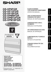 Sharp GS-XPM9FGR Manual De Instrucciones