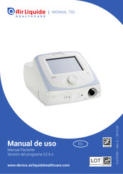 Air Liquide monnal T50 Manual De Uso