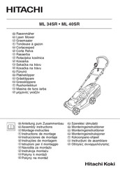 Hitachi Koki ML 40SR Instrucciones De Montaje