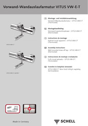 Schell VITUS VW-E-T mit BE-F Instrucciones De Montaje