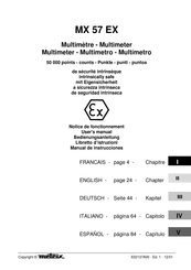 Metrix MX 57 EX Manual De Instrucciones