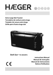 HAEGER Dark Sun Manual De Instrucciones