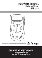 Minipa MT-1400 Manual De Instrucciones