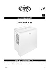 Argo Clima DRY PURY 25 Instrucciones De Uso