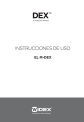 Widex EL M-DEX Instrucciones De Uso