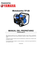 Yamaha YP-50 Manual Del Propietário