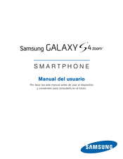 Samsung Galaxy S4 Zoom Manual Del Usuario