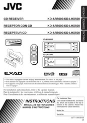 JVC KD-AR5000 Manual De Instrucciones
