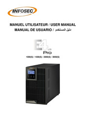 Infosec E4 LCD Pro 2000 Manual De Usuario