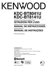 Kenwood KDC-BT8141U Manual De Instrucciones