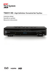 Tele System TS6511 HD Manual De Instrucciones