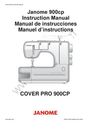 Janome Cover Pro 900cp Manual De Instrucciones