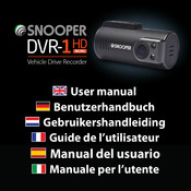 Snooper DVR-1HD Mini Manual Del Usuario