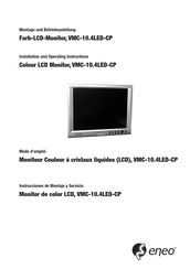 Eneo VMC-10.4LED-CP Instrucciones De Montaje