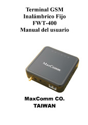 MaxComm FWT-400 Manual Del Usuario