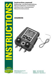 Refco DIGIMON Manual De Instrucciones