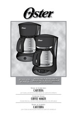 Coffee maker Oster 12Tz blanco BVSTDCDW12W* – Mundo de Compras