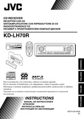 JVC KD-LH70R Manual De Instrucciones