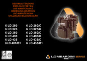 Kohler Lombardini 6 LD 360/C Manual De Uso Y Mantenimiento