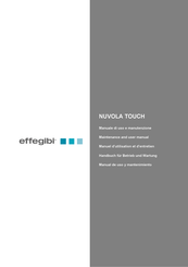 effegibi NUVOLA TOUCH Manual De Uso