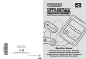 Nintendo SUPER NINTENDO CLASSIC MINI Manual De Instrucciones