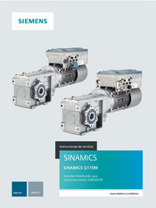 Siemens SINAMICS G110M Instrucciones De Servicio