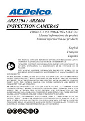 ACDelco ARZ604 Manual De Instrucciones