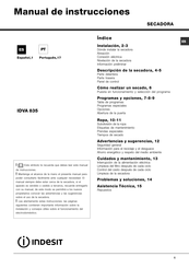 Indesit IDVA 835 Manual De Instrucciones