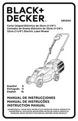 Black+Decker GR1000 Manual De Instrucciones
