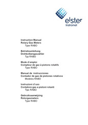 Elster RABO Manual De Instrucciones