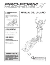 Pro-Form PFEVEL75108.0 Manual Del Usuario