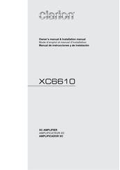 Clarion XC6610 Manual De Instrucciones