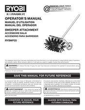 Ryobi RYSWP25 Manual Del Operador