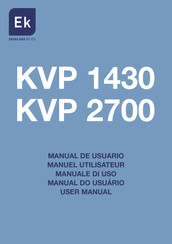 ITS EKSELANS KVP 1430 Manual De Usuario