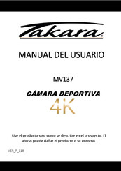 TAKARA MV137 Manual Del Usuario