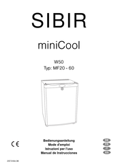 Sibir miniCool W50 Manual De Instrucciones